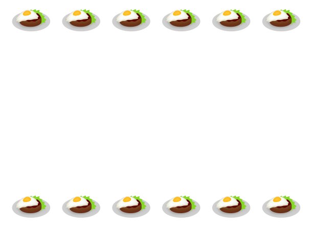 单面煎汉堡图片下载