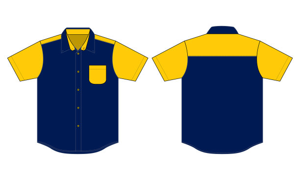 模板的统一衬衫设计向量图片下载