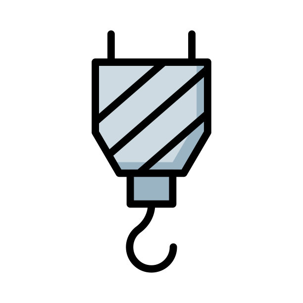 起重机吊钩升降图片下载