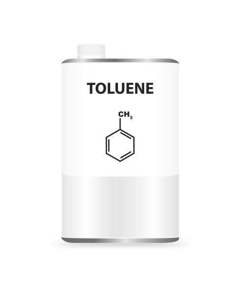 矢量金属液体容器可以与甲苯。化学溶剂的插图。图片下载