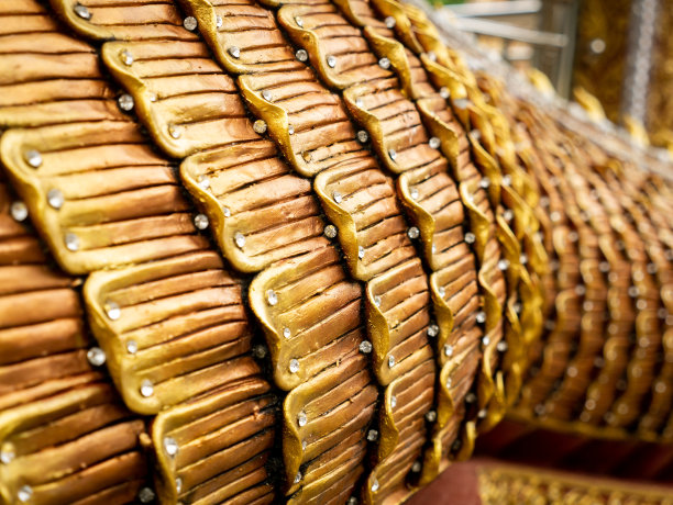 那加雕像的鳞片图片下载