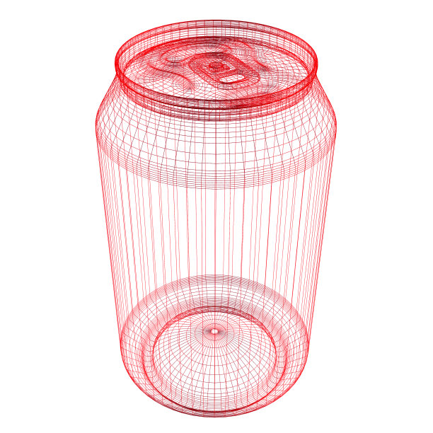3D可乐罐设计图片下载