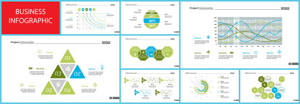 商务信息图创意设计集图片下载