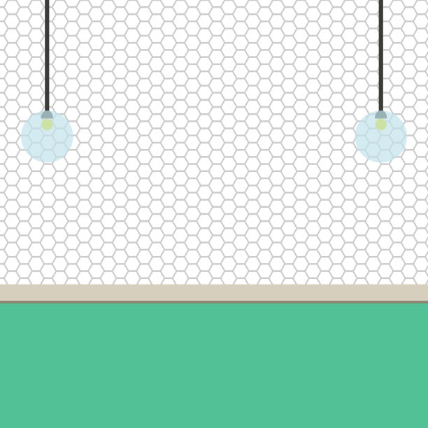 抽象的墙。平面插画风格。马赛克墙。矢量插图。图片下载