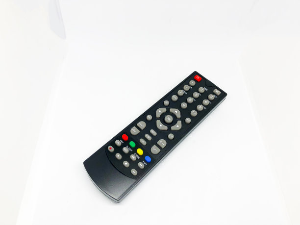 接收器电视遥控器白色背景图片下载