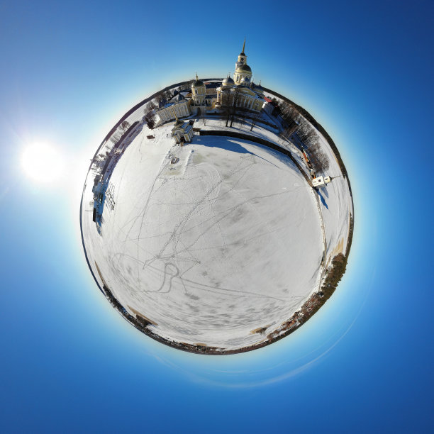 Nilov隐居之所。岛上的修道院图片下载