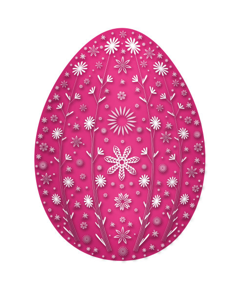 粉色复活节彩蛋图片下载