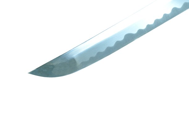 武士刀白色背景上的日本武士刀图片下载