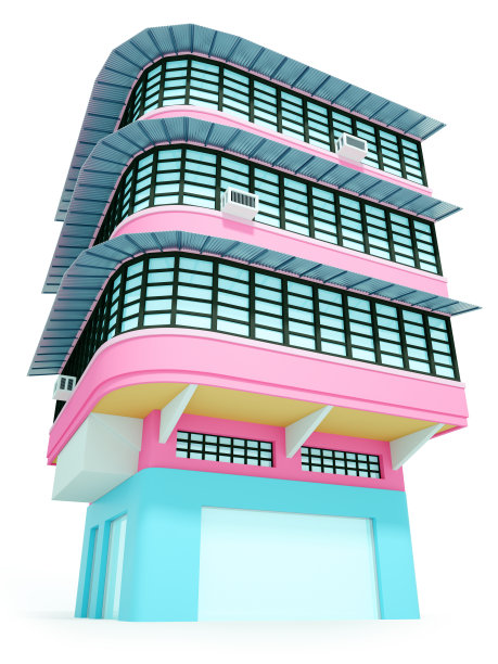 亚洲角落的房子图片下载