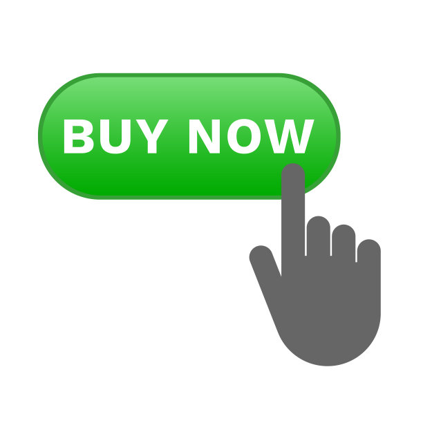 现在购买按钮。矢量图图片下载