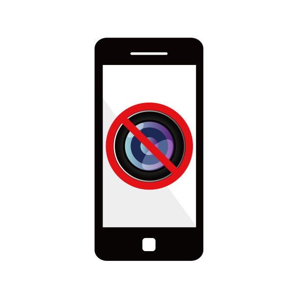 禁止使用智能手机摄像头。图片下载