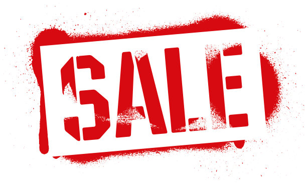 模板出售铭文。白色背景上的红色涂鸦。矢量设计街头艺术图片下载