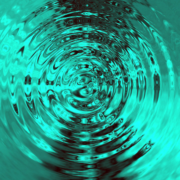 抽象背景，水效果，数字插图图片下载