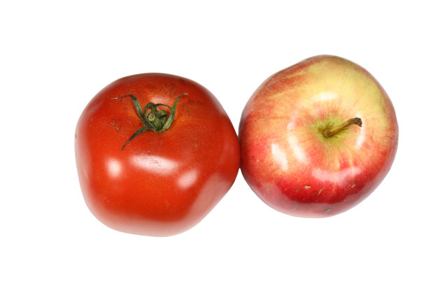 红番茄和苹果图片下载
