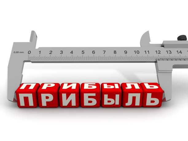 测量的利润。概念图片下载