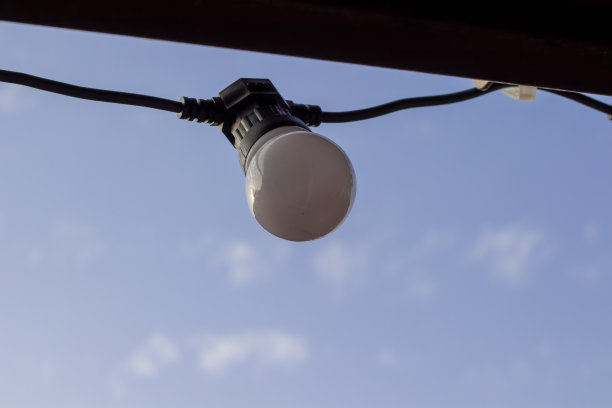 彩带派对灯图片下载