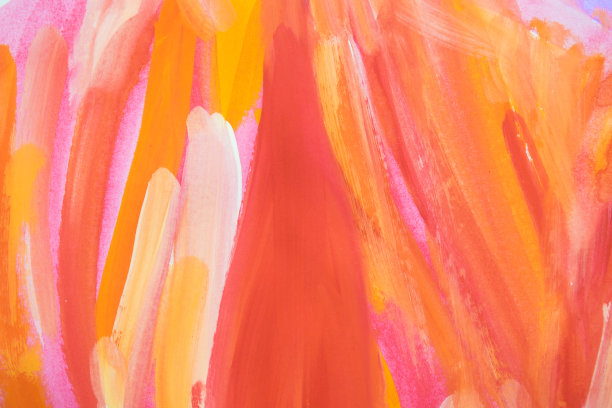 蜡笔水彩背景。图片下载