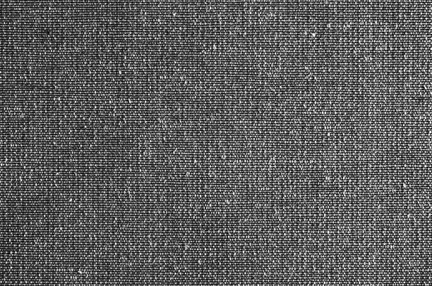 特写黑色或深灰色面料样品纹理。黑色织物图案设计或室内装饰抽象背景。图片下载