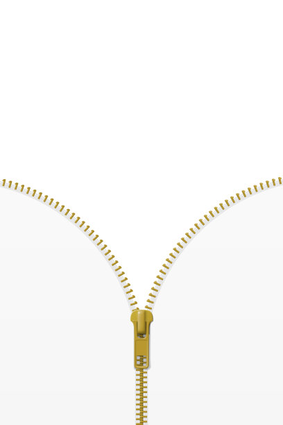 拉链锁半开着图片下载