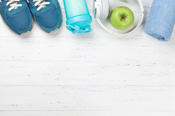 健身和健康食品理念图片下载