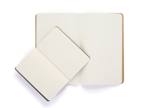 白底空白页的笔记本或书图片下载