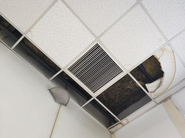 天花板损坏室内图片下载