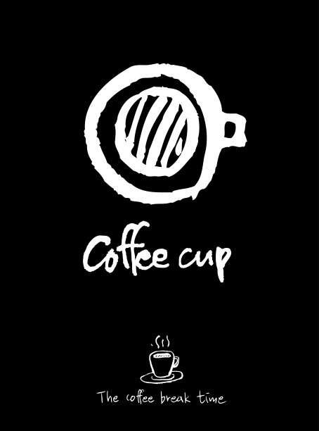 咖啡馆的海报图片下载