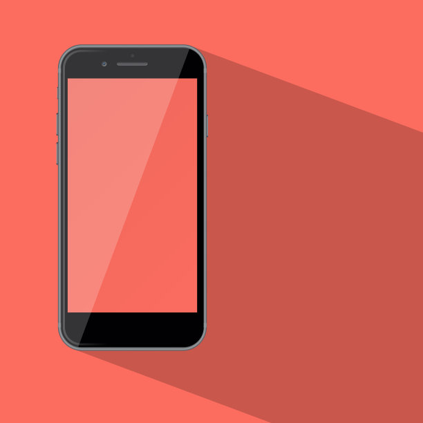 智能手机黑屏。图片下载