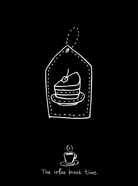 咖啡馆的海报图片下载