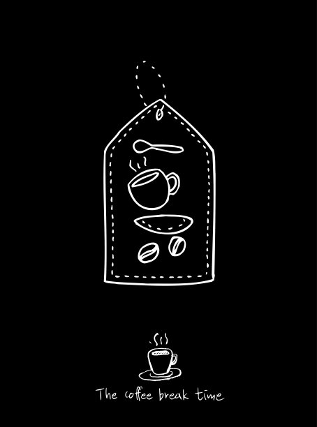 咖啡馆的海报图片下载