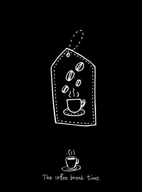 咖啡馆的海报图片下载