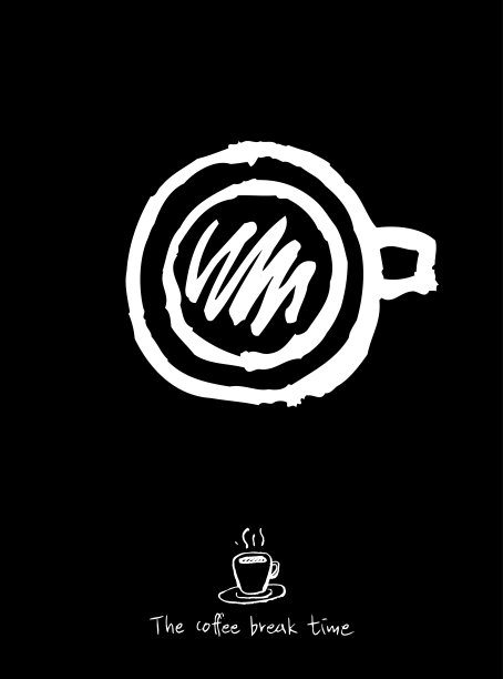 咖啡馆的海报图片下载