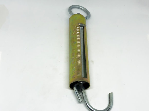 白色背景上的手秤图片下载