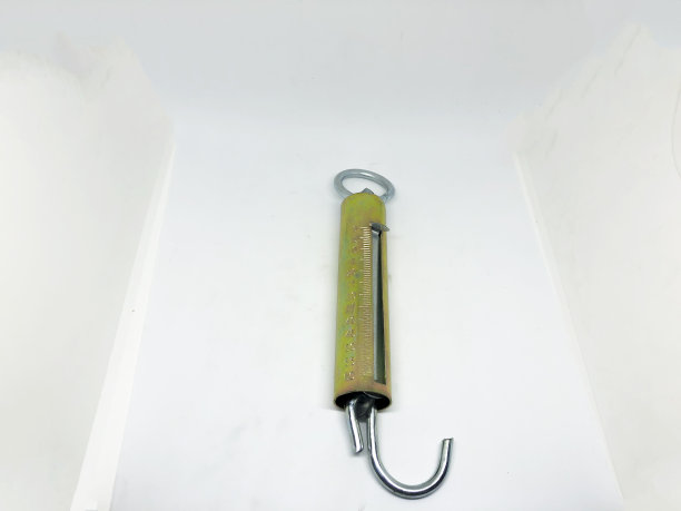 白色背景上的手秤图片下载