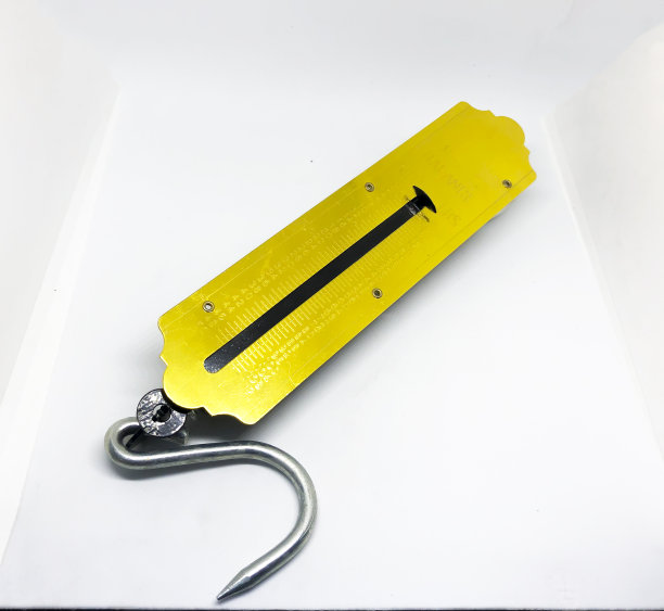 白色背景上的手秤图片下载