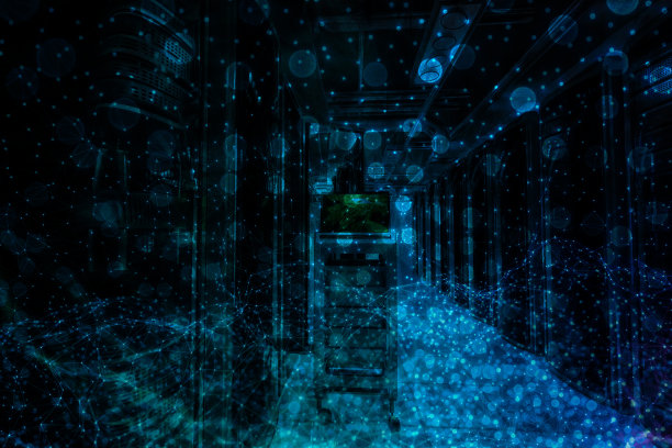 人工神经网络服务器背景图片下载