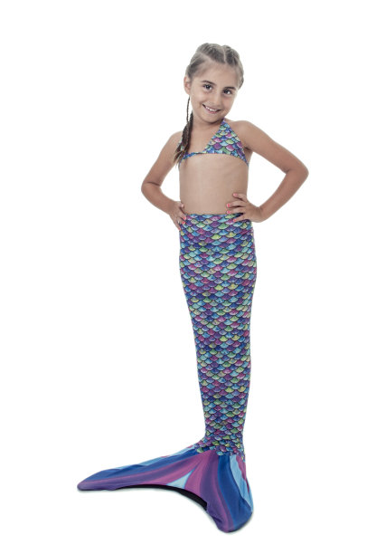 小美人鱼女孩图片下载