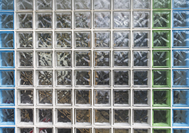 彩色的玻璃块图片下载