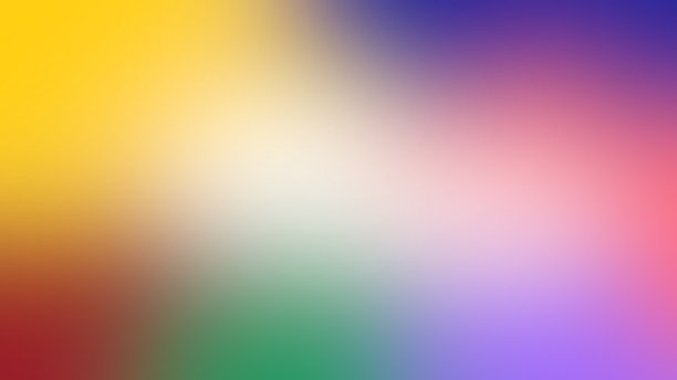 抽象彩色平滑背景，模糊渐变背景中鲜艳的彩虹色彩图片下载