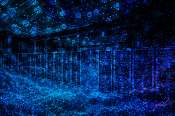 人工神经网络服务器背景图片下载