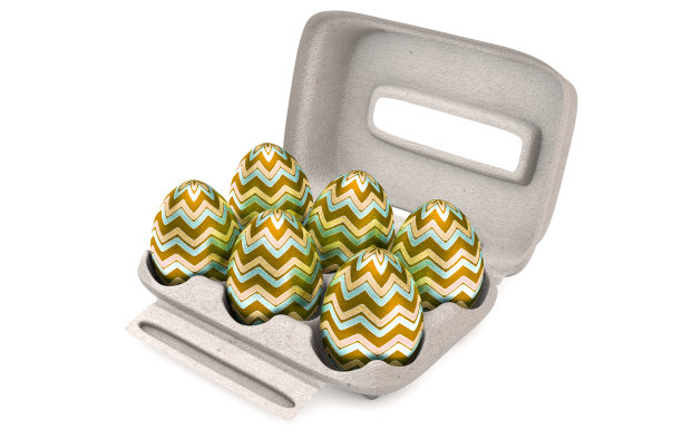 纸箱里的复活节蛋图片下载