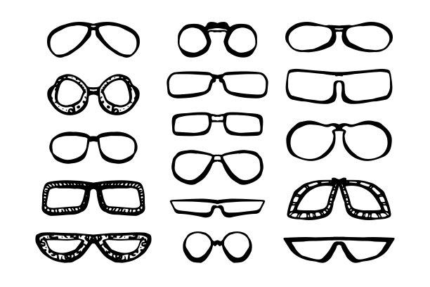 眼镜。图片下载