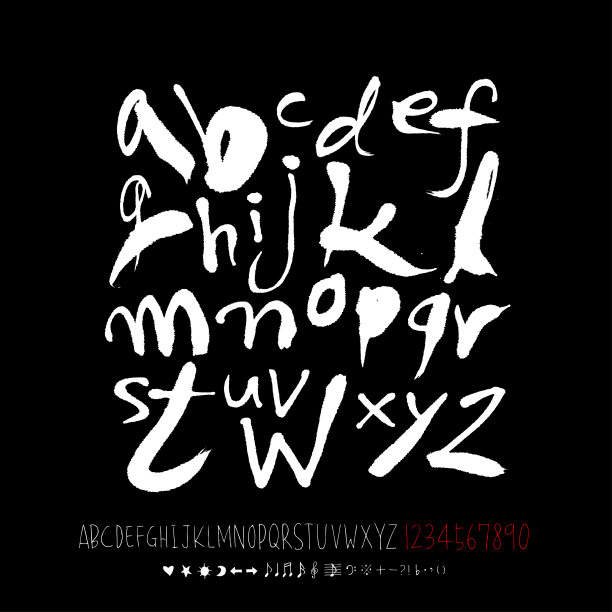 矢量字体图片下载