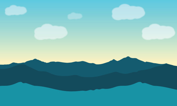 湖畔蓝山图片下载