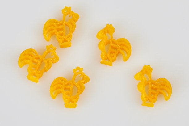 动物形状的意大利面图片下载