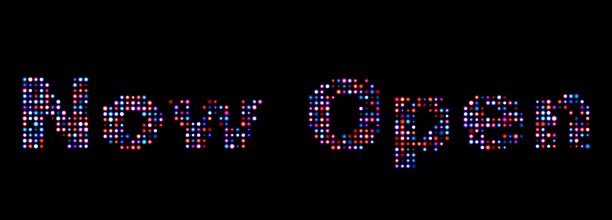 现在打开led文本图片下载