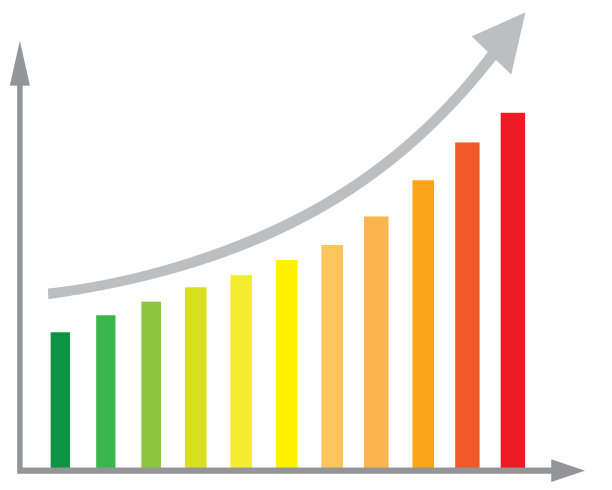 色彩斑斓的财政图图片下载