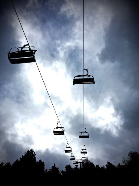 奥地利滑雪缆车图片下载