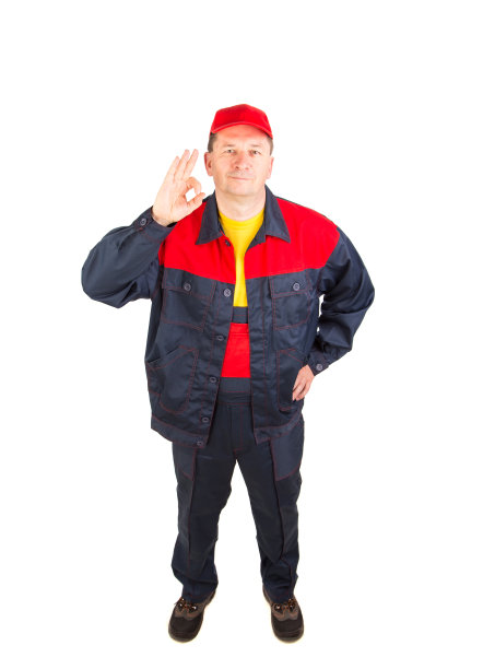 快乐的工人。图片下载