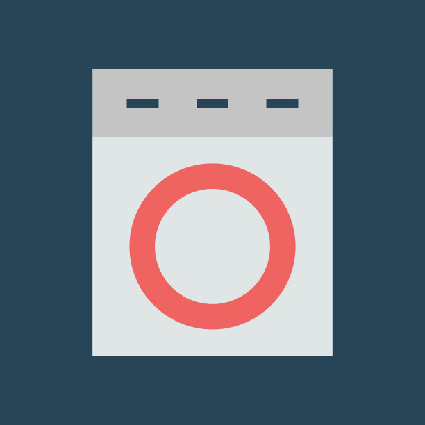 剪影图标洗衣机图片下载